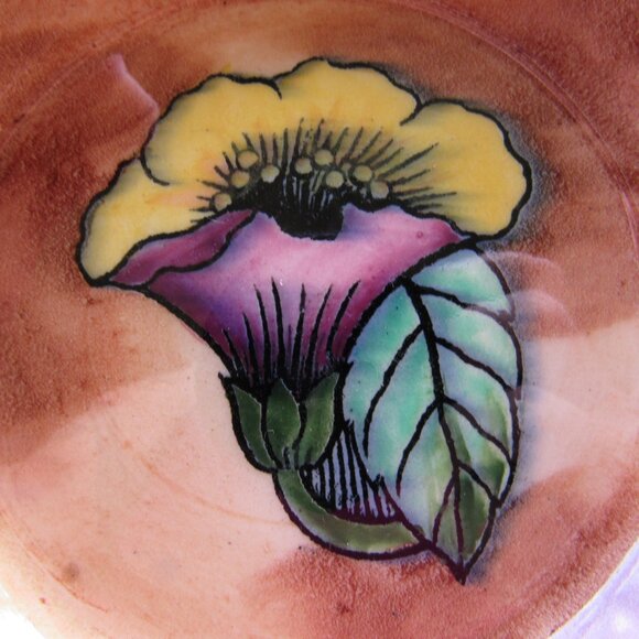 Vintage R & K Tunstall English Porcelain Small Floral Dish - Picture 3 of 4